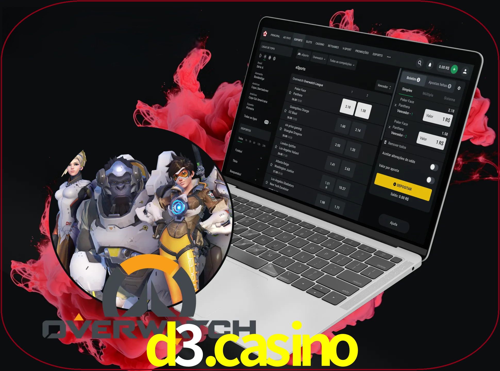 Os fãs deste fantástico jogo apreciarão a abundância de jogos e podem também ganhar dinheiro real apostando no D3.CASINO.