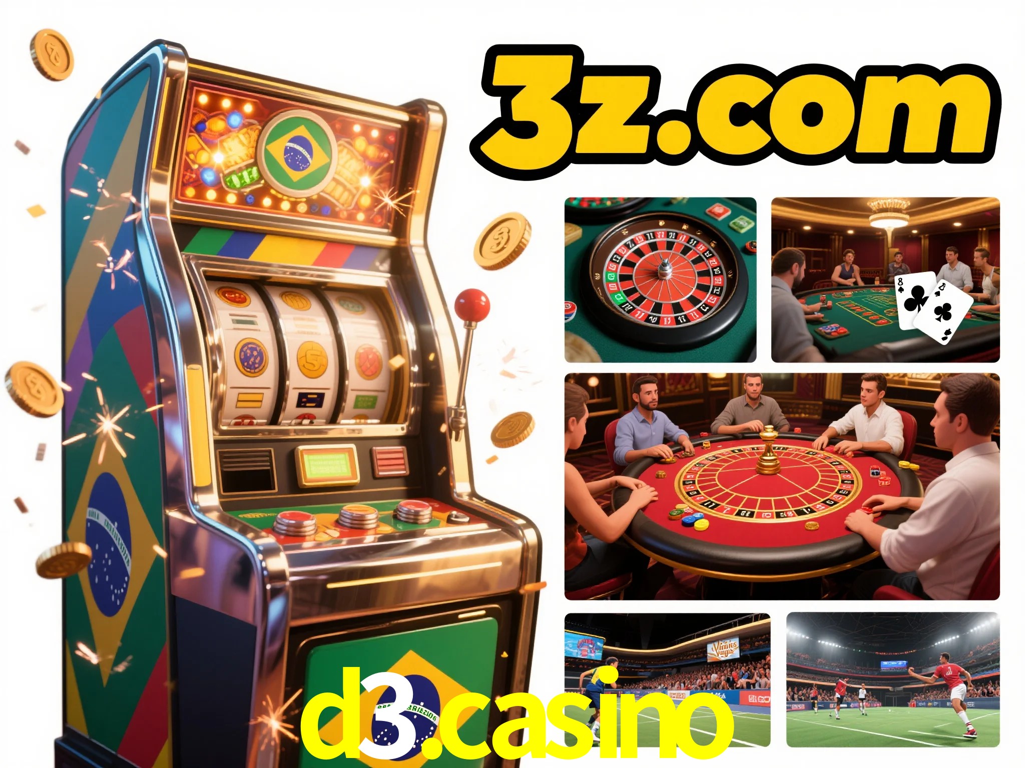 Para efetuar um depósito na sua conta D3.CASINO, basta escolher o método de depósito e especificar o montante.
