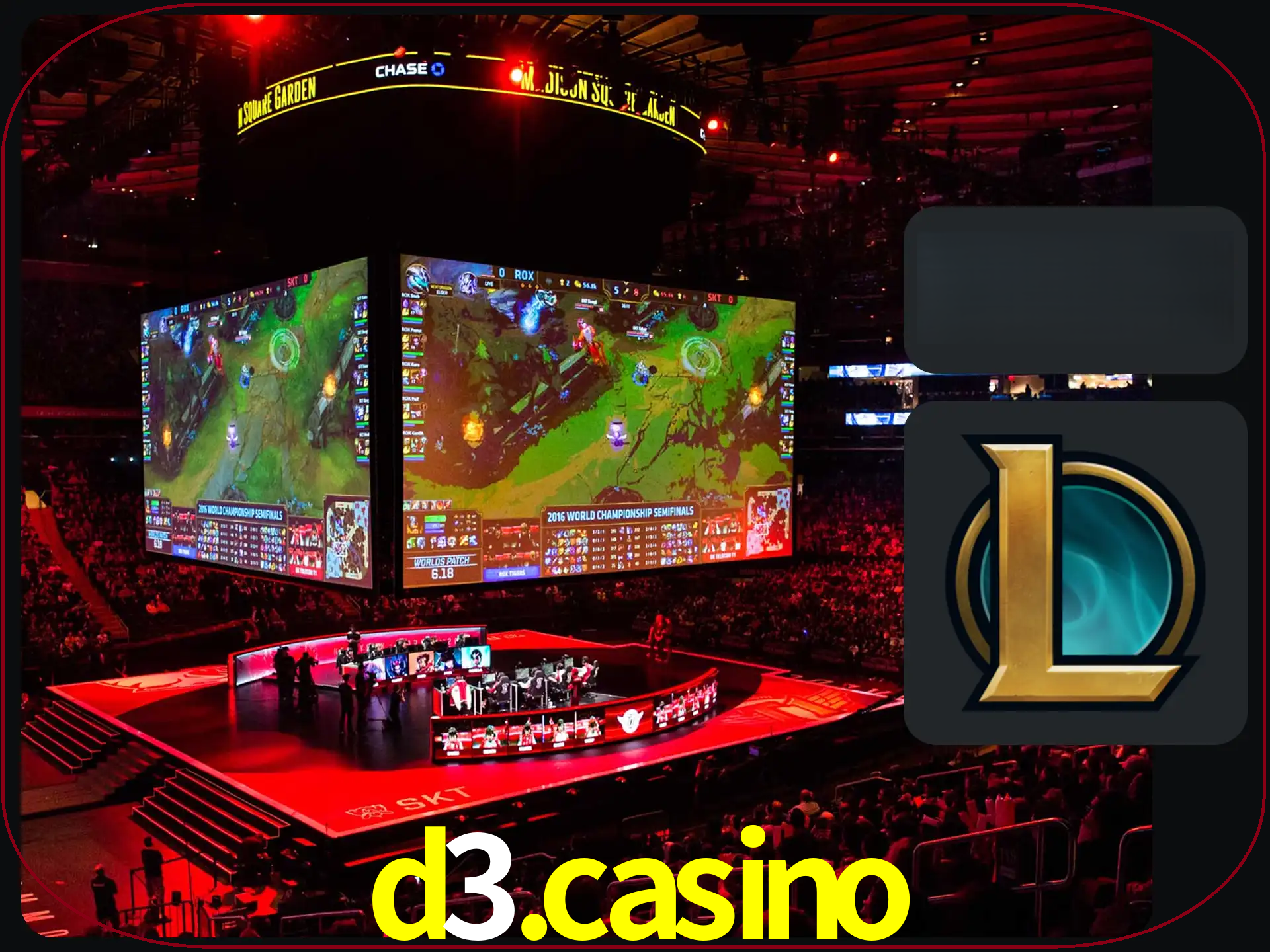 Aposta nos maiores jogos da League of Legends.